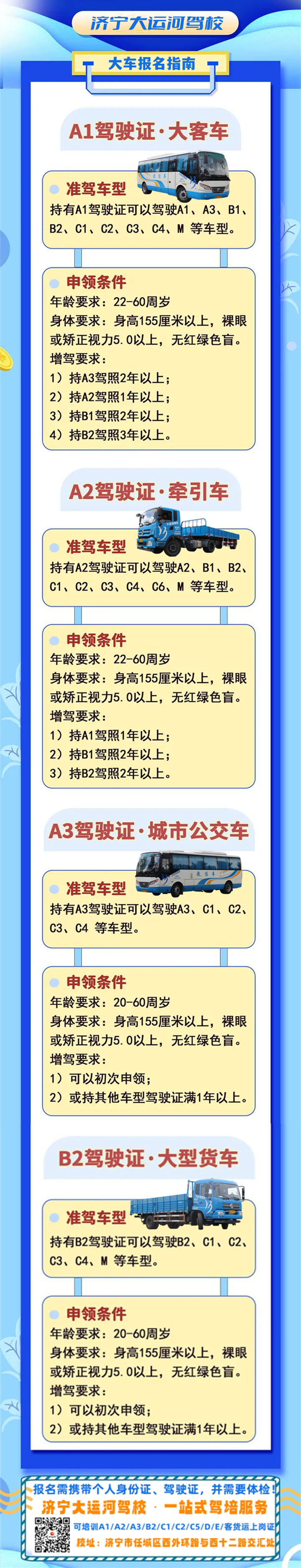 【濟寧大運河駕?！繉W大車直降“3000元”，45天拿駕照！(圖3)