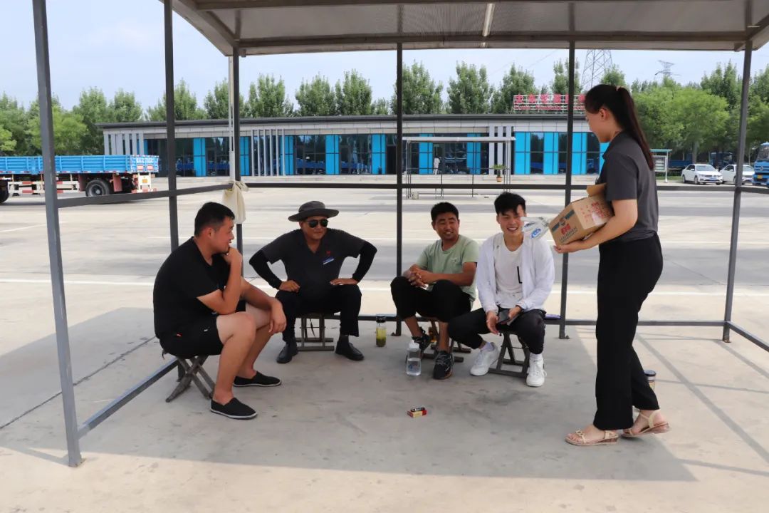 【濟(jì)寧大運(yùn)河駕校】炎炎夏日送清涼，用心服務(wù)沁人心！(圖8)